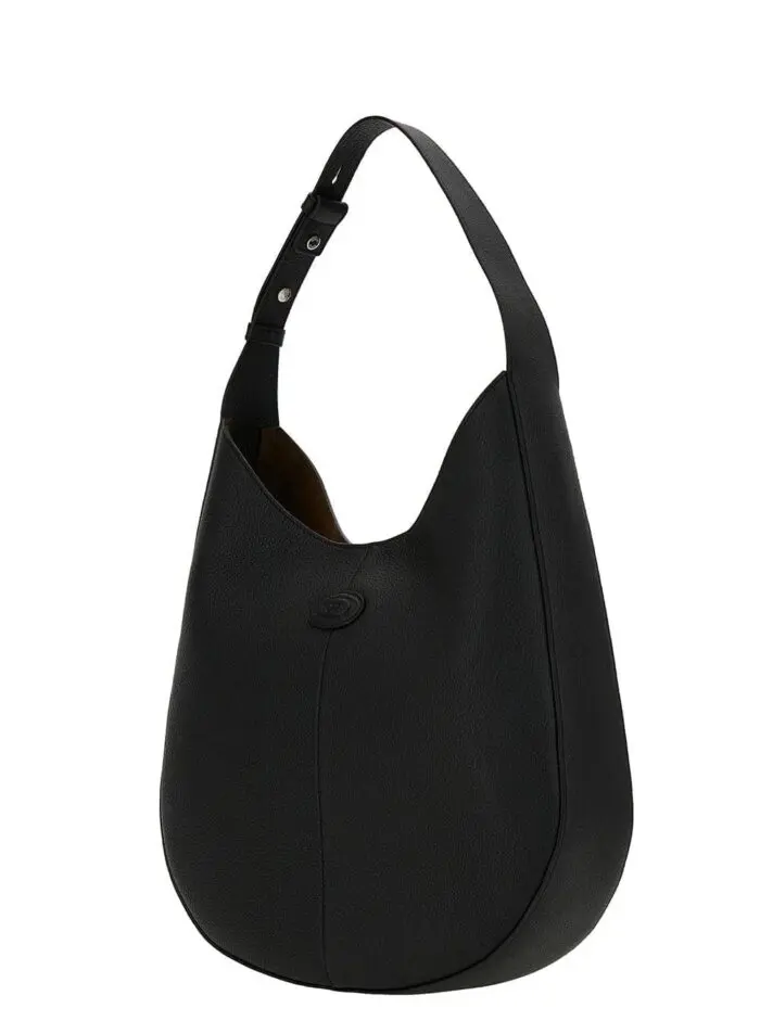 Tod s Oboe Logo Patch Medium Shoulder Bag