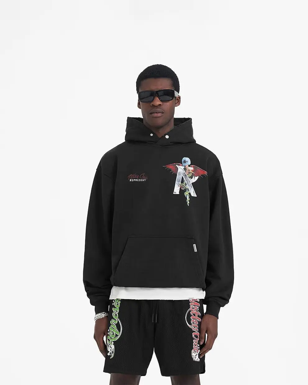 REPRESENT X MÖTLEY CRÜE™️ INITIAL HOODIE