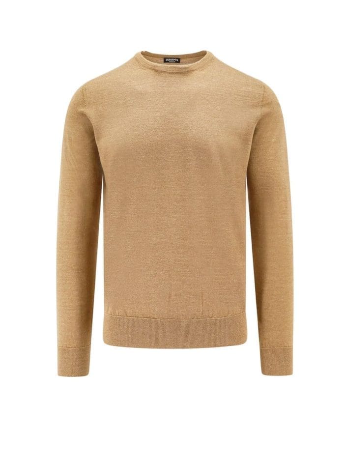 Z Zegna Long Sleeved Crewneck Jumper