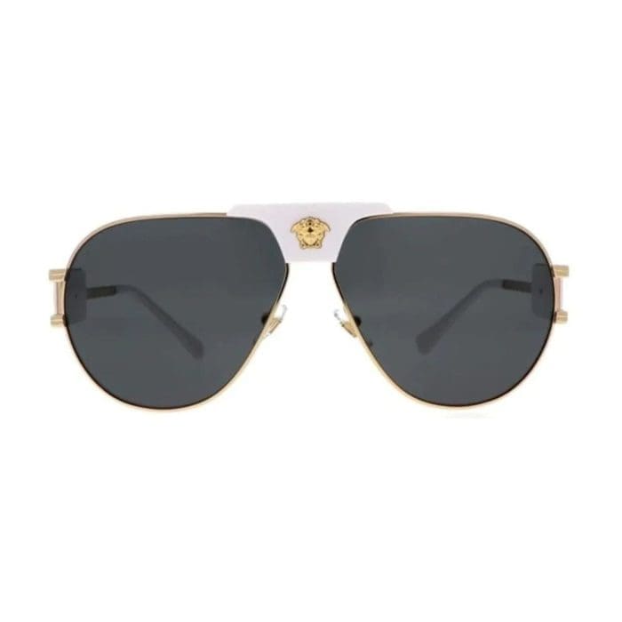 Versace Eyewear Aviator Frame Sunglasses