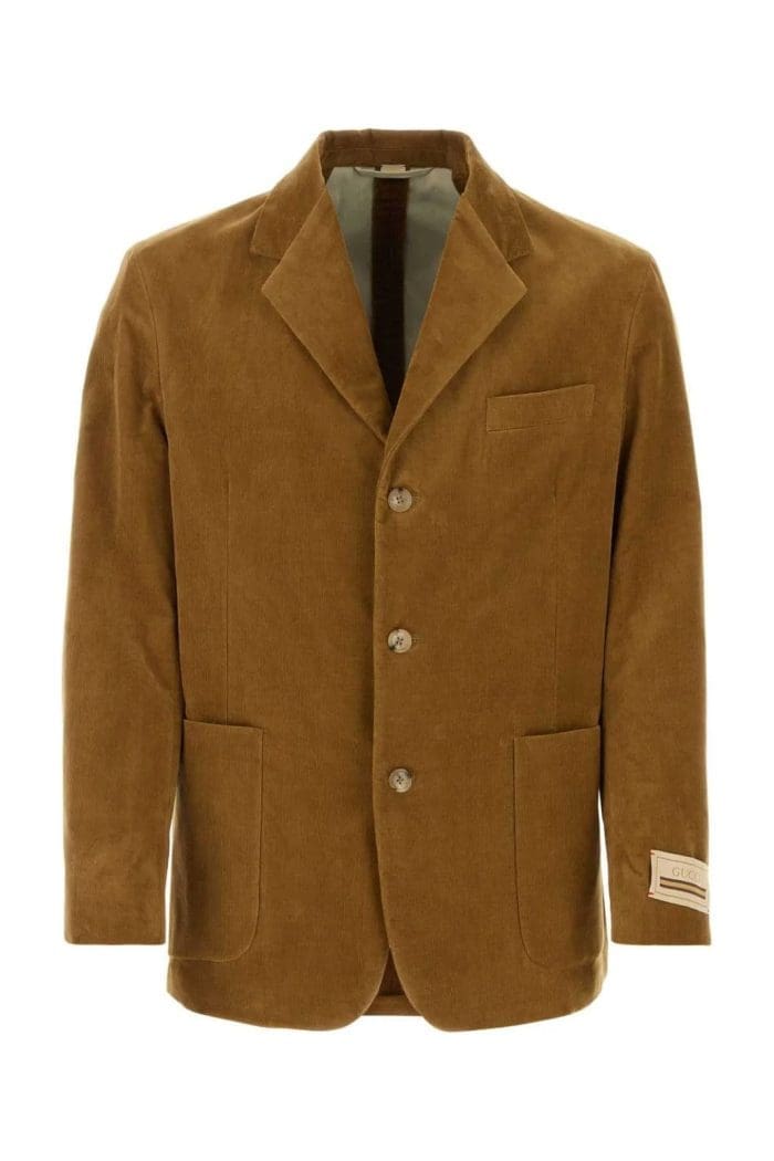 Gucci Velvet Corduroy Formal Jacket