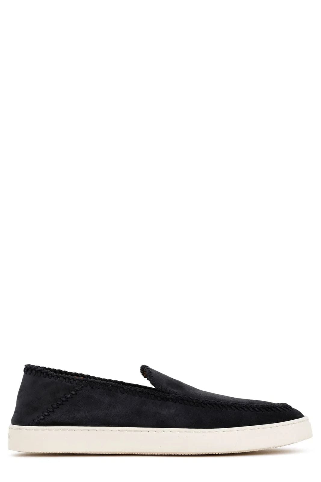 Giorgio Armani Slip On Round Toe Sneakers