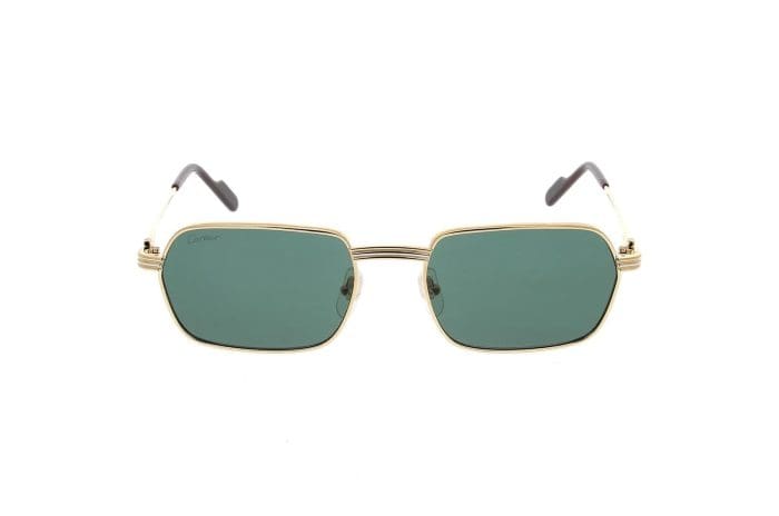 Cartier Rectangle Frame Sunglasses
