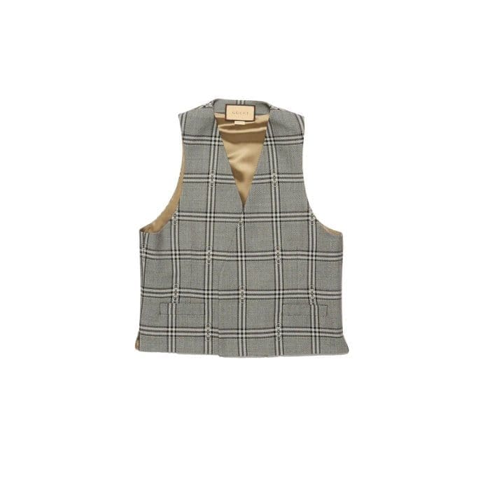 Gucci Horsebit Check Gilet