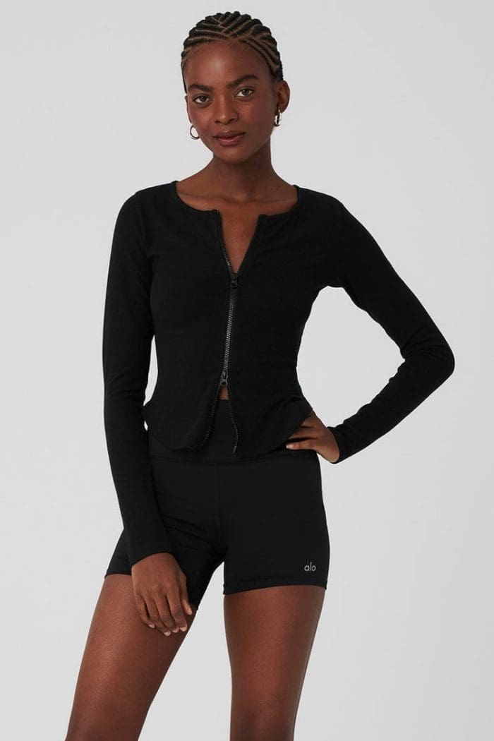 Ribbed Stardust Jacket