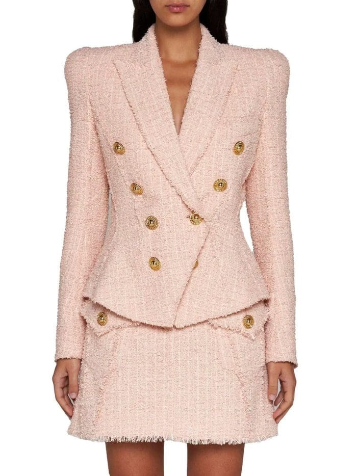 Balmain Jolie Madame Tweed Jacket
