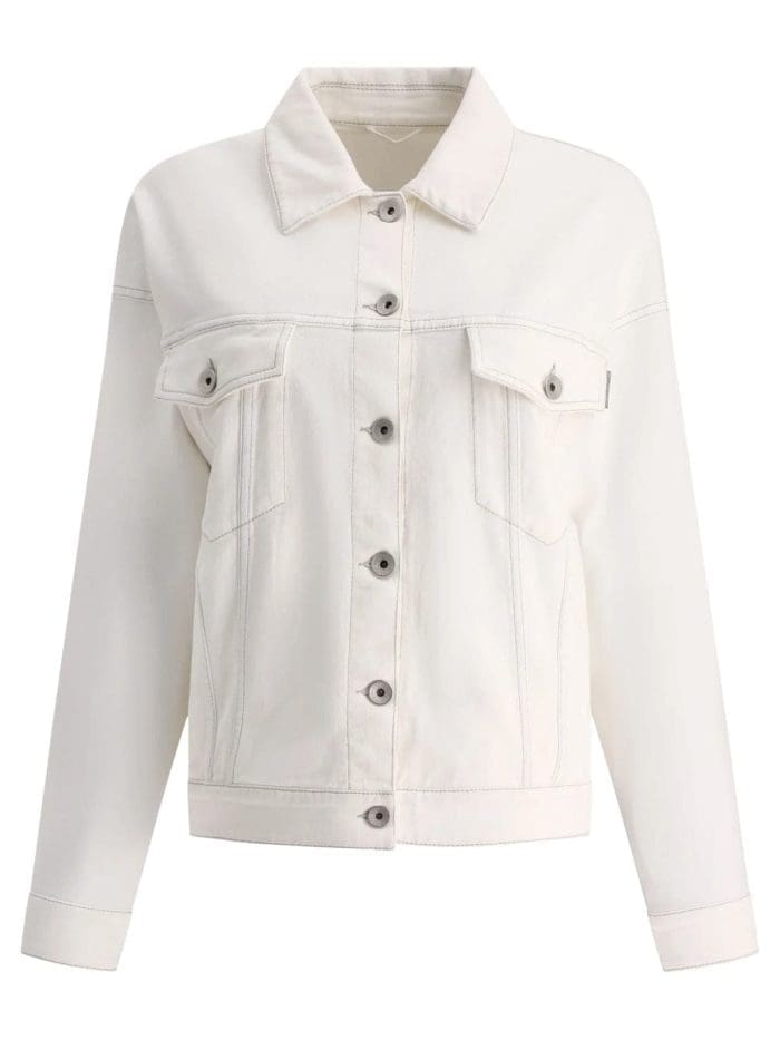 Brunello Cucinelli Buttoned Denim Jacket