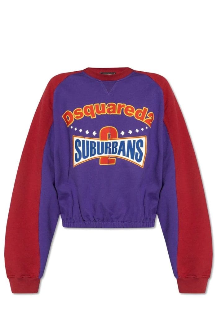 Dsquared2 Suburbans Athletic Fit Crewneck Sweatshirt