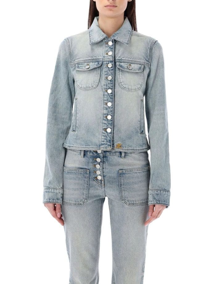 Courrèges Multiflex Denim Trucker Jacket