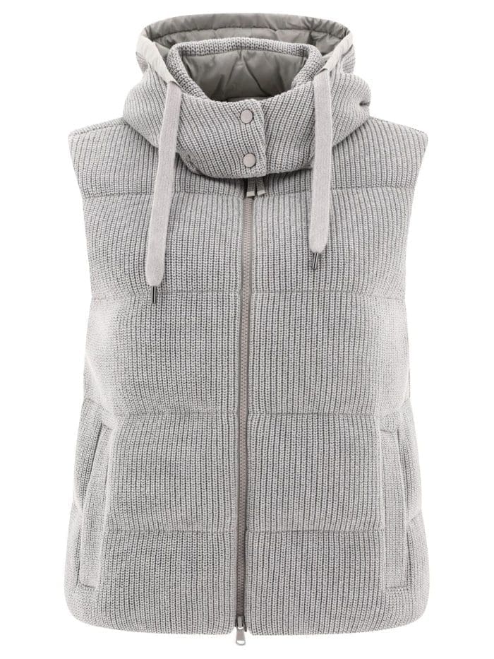 Brunello Cucinelli Sleeveless Quilted Gilet