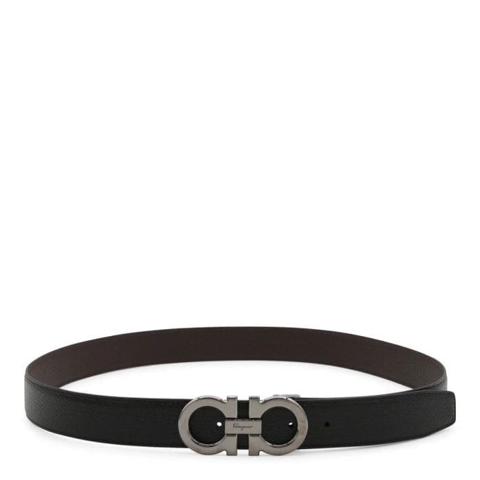 Salvatore Ferragamo Gancini Reversible Buckle Belt