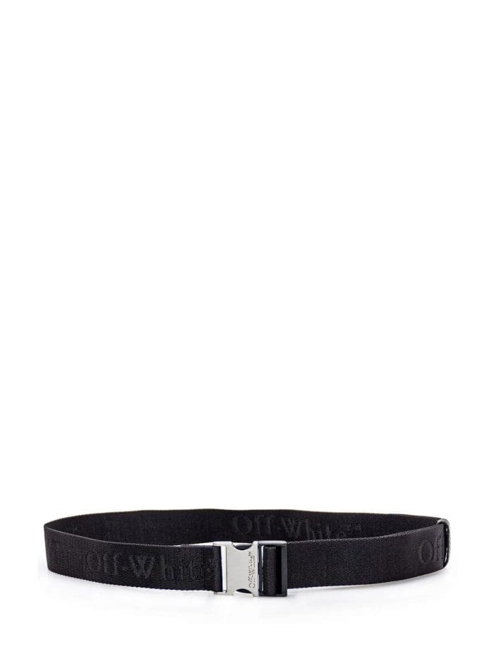 Off-White Tuc Long Tape 35 Logo Engraved Belt