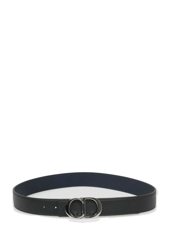 Dior Homme Logo Plaque Buckle Belt