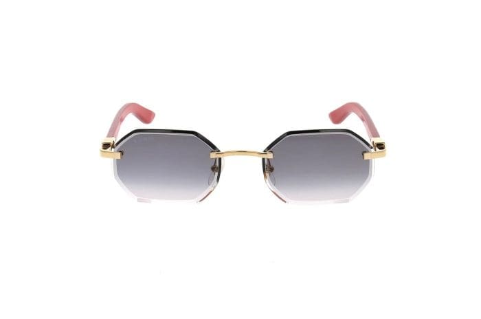 Cartier Geometric Frame Sunglasses