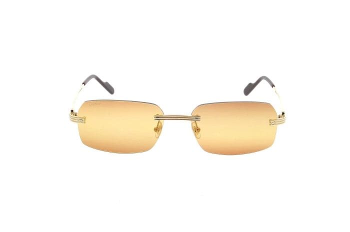 Cartier Rectangular Frame Sunglasses