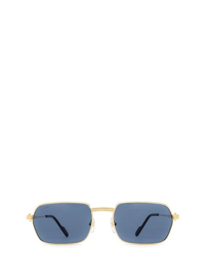 Cartier Rectangle Frame Sunglasses