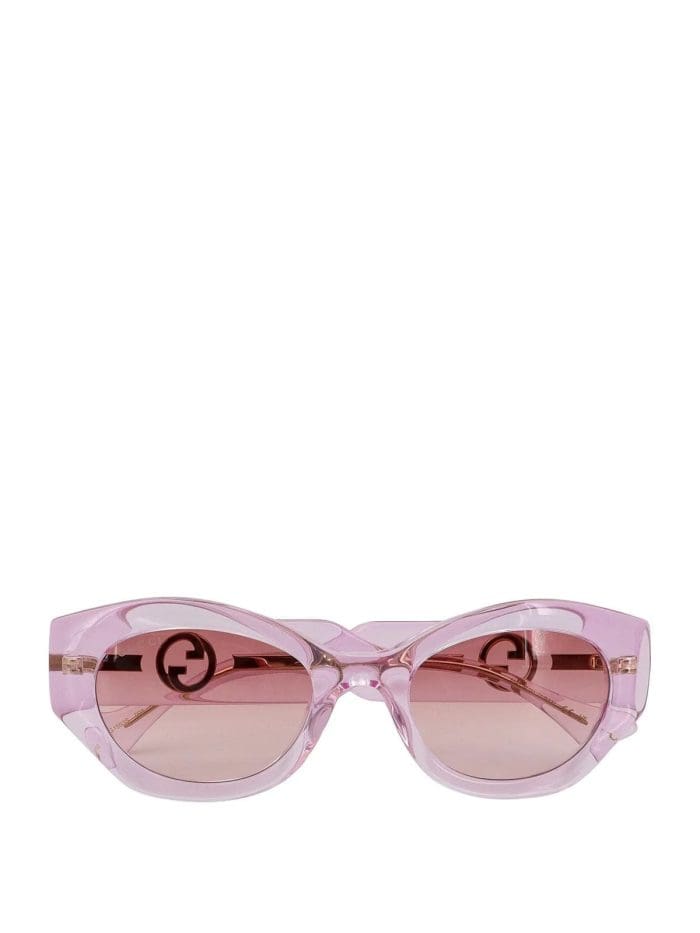 Gucci Eyewear Oval Frame Sunglasses