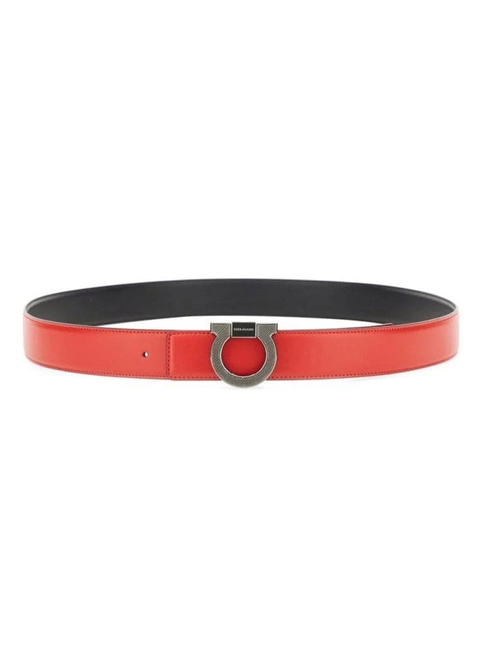 Salvatore Ferragamo Reversible Gancini Belt