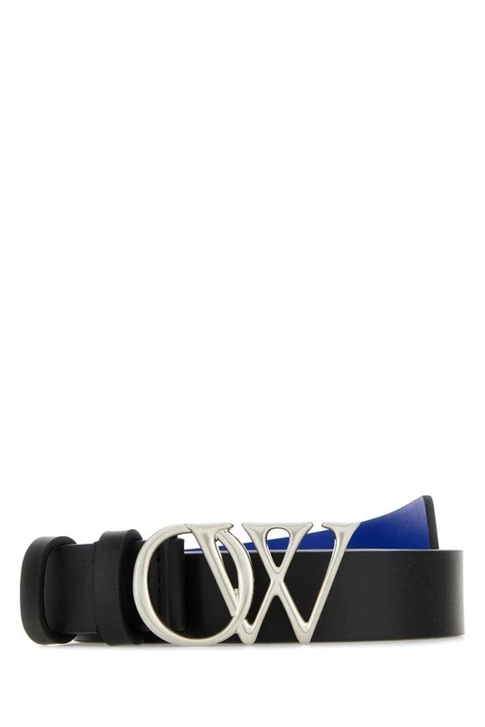 Off-White Logo Plaque Belts