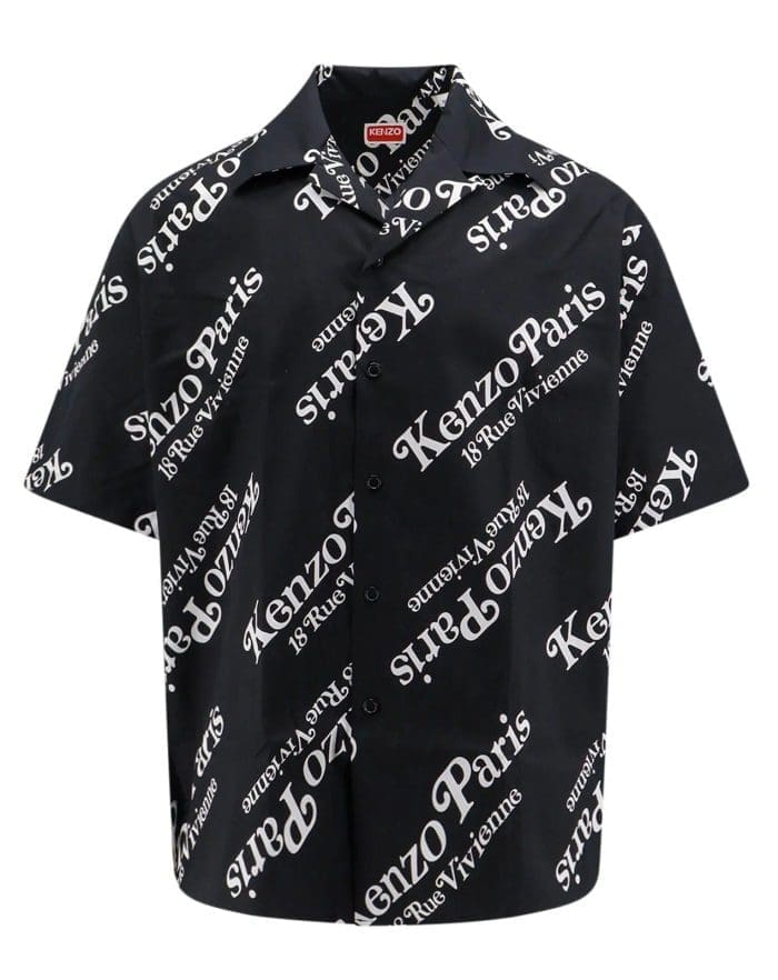 Kenzo Monogram Printed Buttoned Shirt