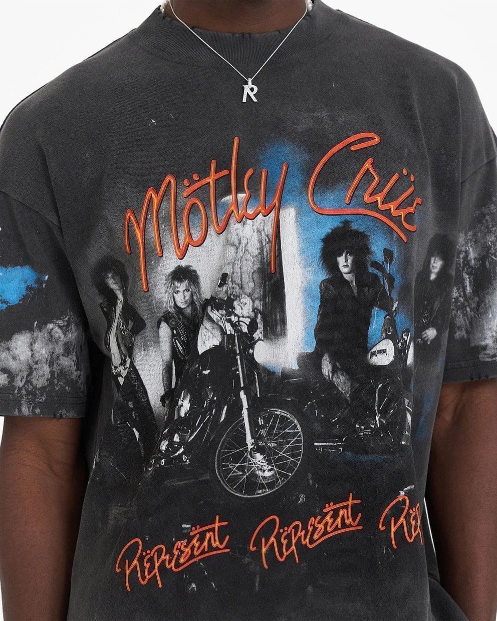 Represent X Motley Crue Bad Boys T shirt