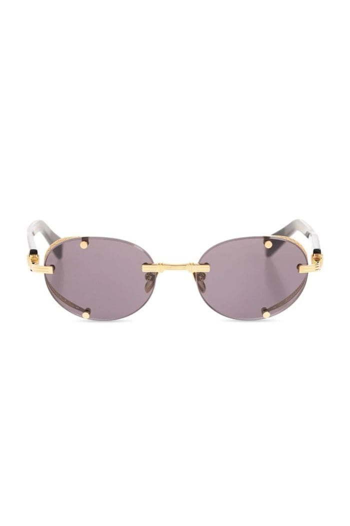 Balmain Eyewear Monsieur Round-Frame Sunglasses