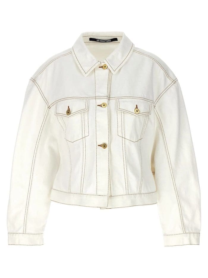 Jacquemus Curved Denim Jacket