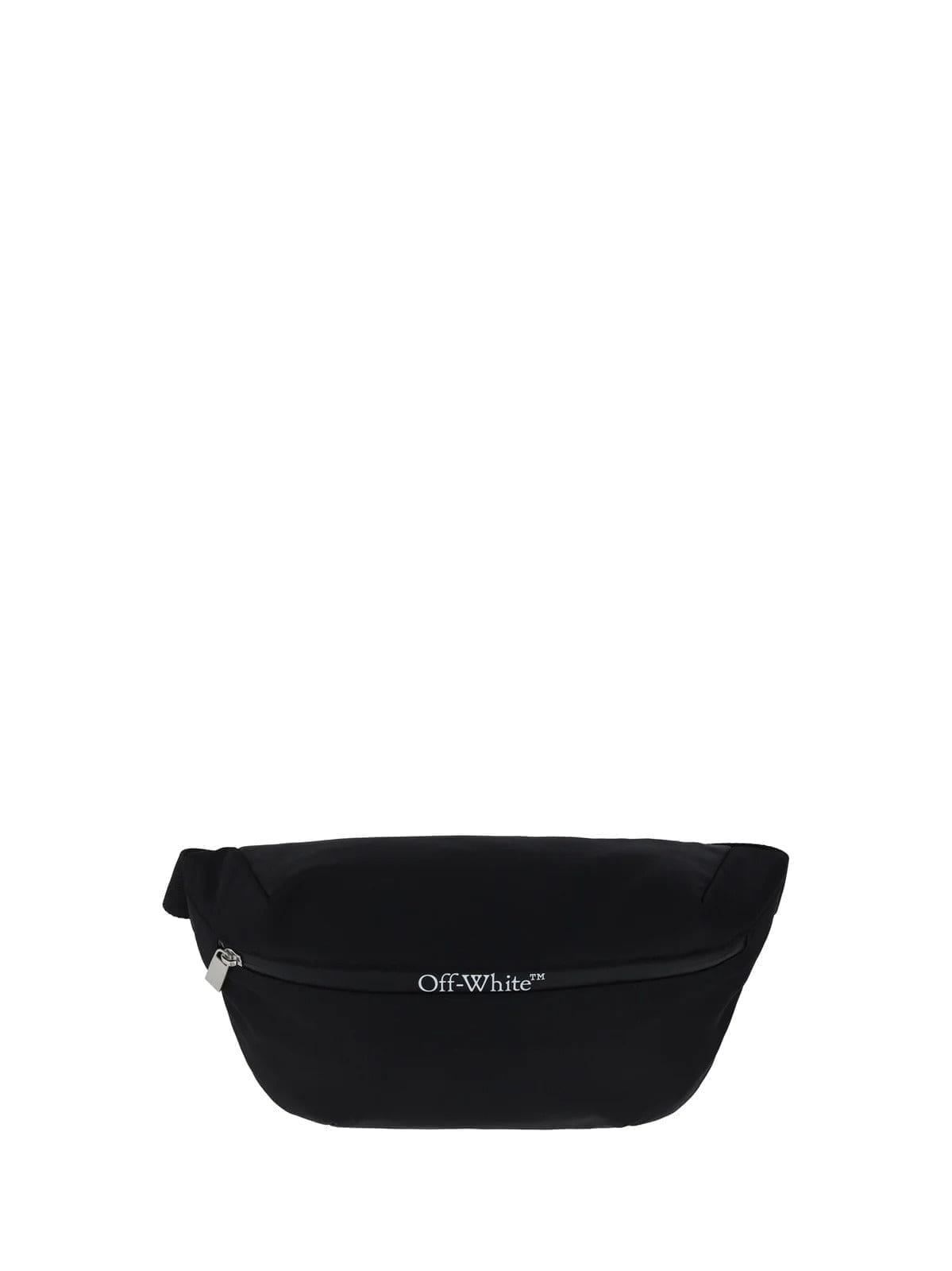 Off White Logo Printed Zip Up Belt Bag