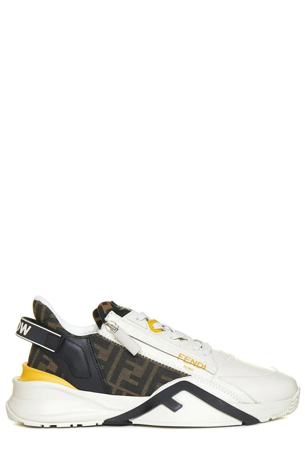 Fendi Flow Color Block Low Top Sneakers