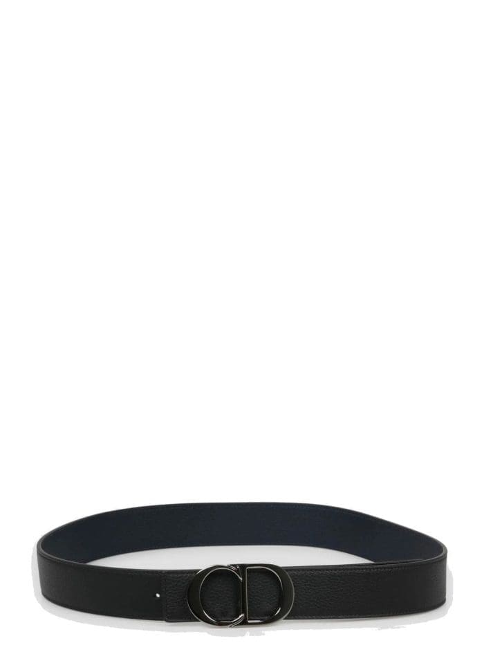 Dior Homme Logo Plaque Buckle Belt