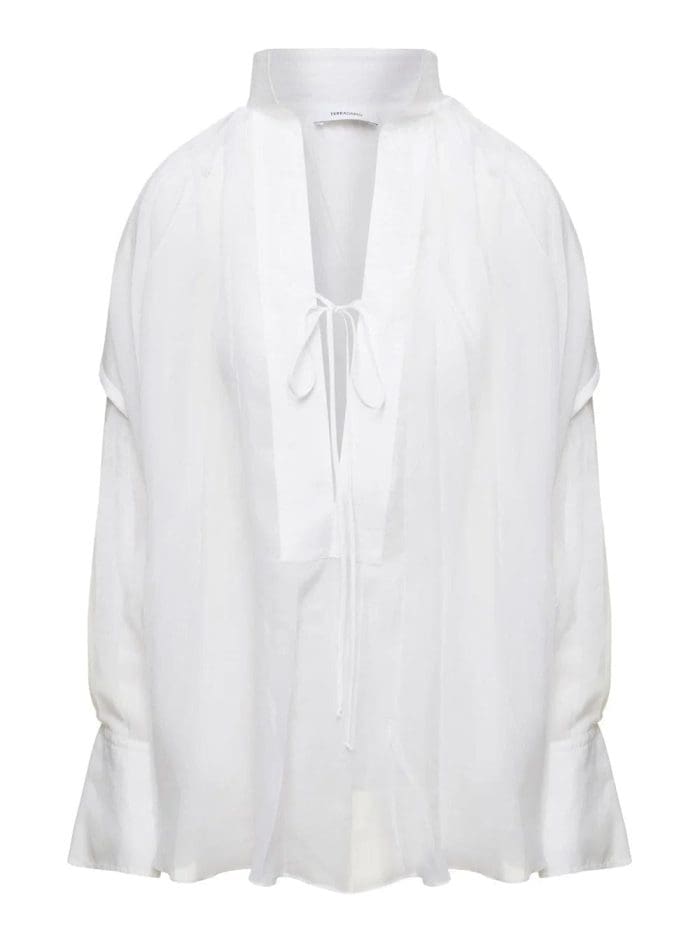 Salvatore Ferragamo Loose Fit Kaftan Shirt