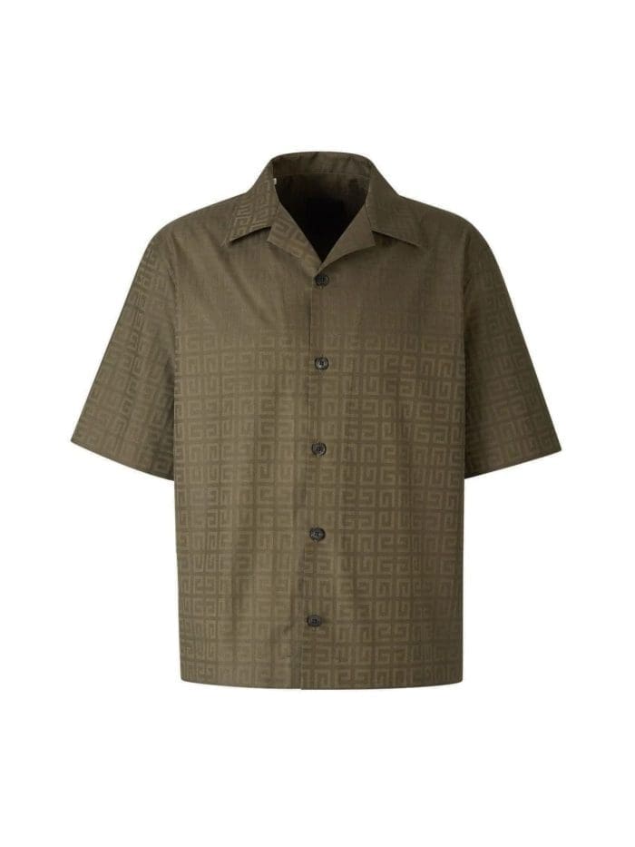 Givenchy 4G Pattern Short-Sleeved Shirt