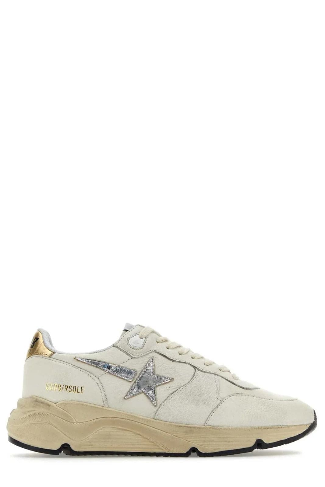 Star patch lace up sneakers hotsell