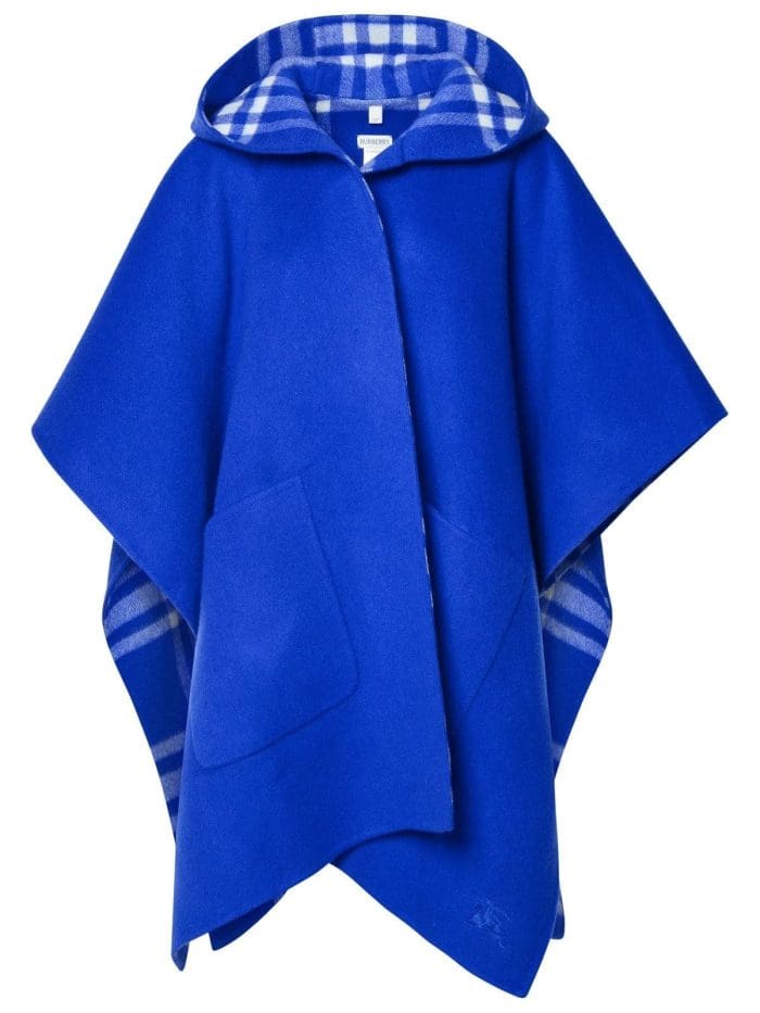 Burberry Vintage Check Hooded Reversible Cape